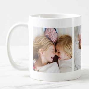 Cana personalizata cu trei poze