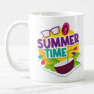 Cana Summer Time personalizata cu numele/mesajul tau
