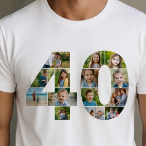 Tricou  personalizat - "Varsta ta, in imagini dragi"