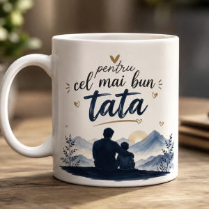 Cană personalizată - Pentru cel mai bun tata