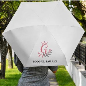 Umbrelă personalizată cu logo-ul companiei tale